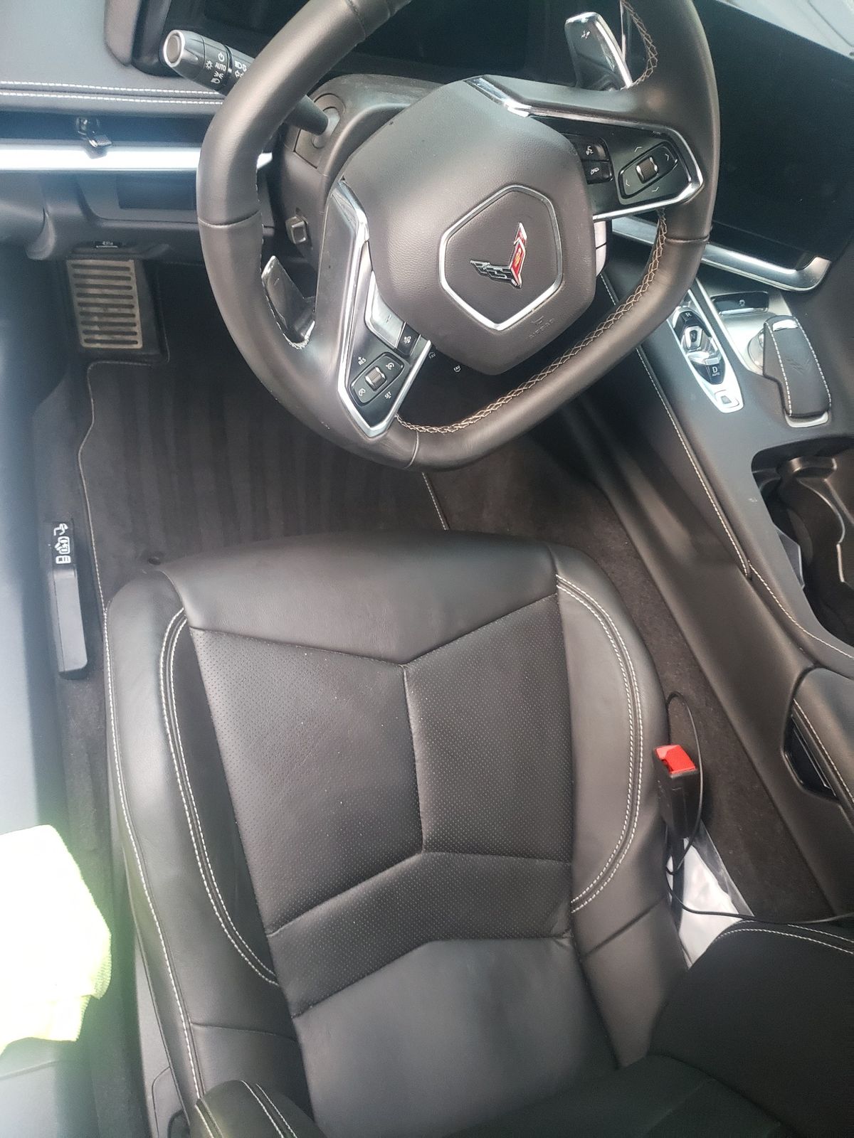 Clean Corvette interior
